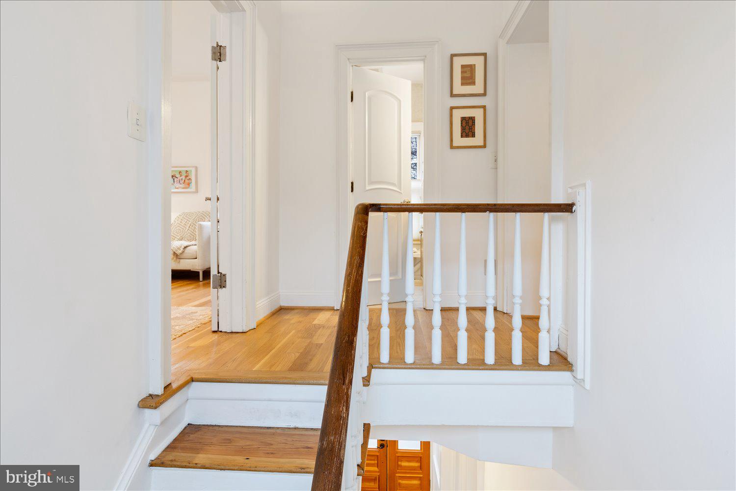 203 9th Street Southeast Washington, DC 20003 - Photo 18 of 50 Second floor stair landing