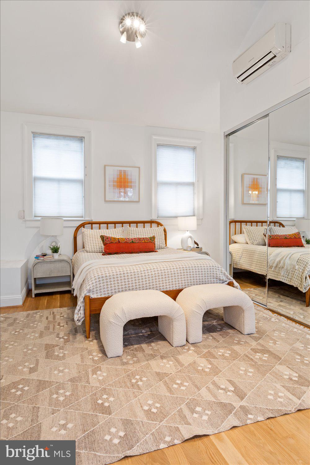 203 9th Street Southeast Washington, DC 20003 - Photo 23 of 50 Soaring ceiling in primary bedroom