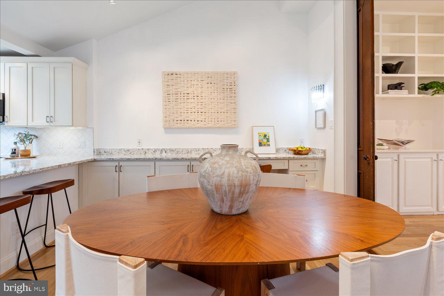 203 9th Street Southeast Washington, DC 20003 - Photo 9 of 50 Dining room with built-ins