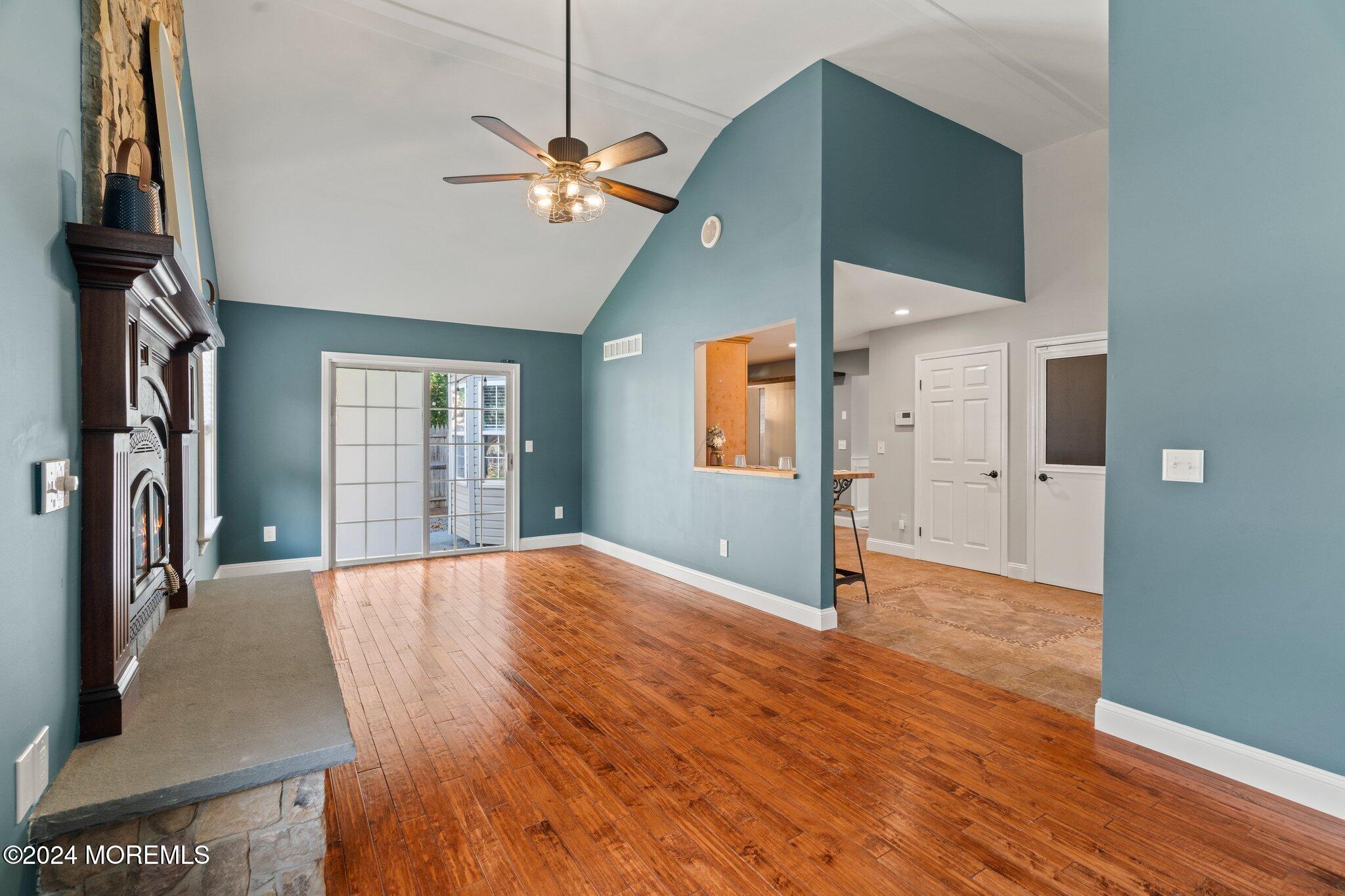 10 Bovanko Road Cream Ridge, NJ 08514 - Photo 16 of 48 a view of empty room with wooden floor and fan