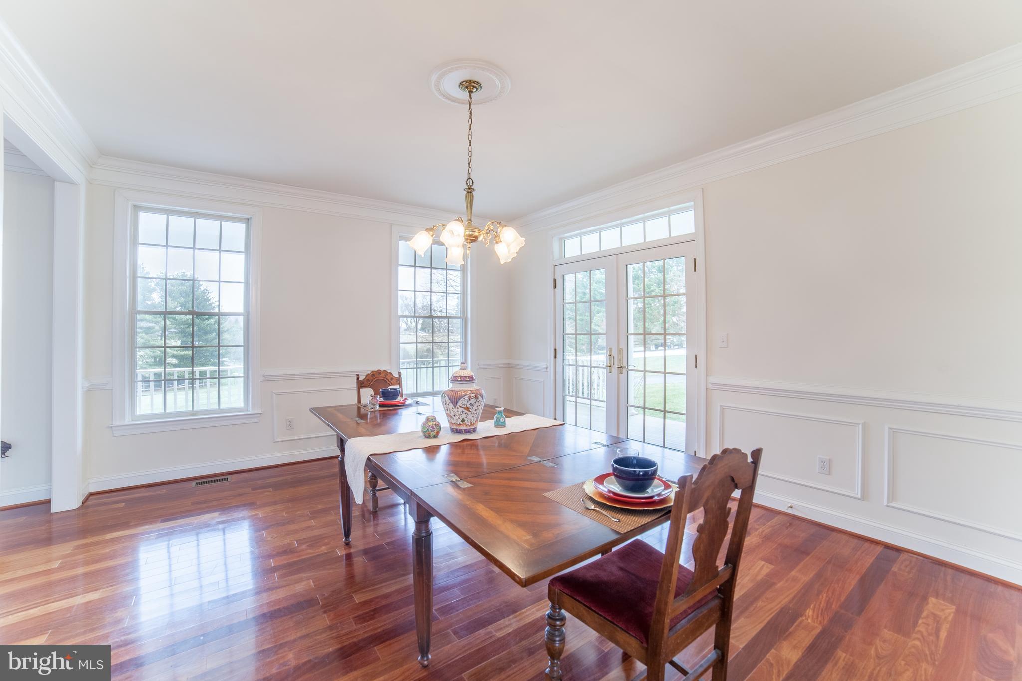 1760 Daisy Road Woodbine, MD 21797 - Photo 11 of 29 Dining Room with french doors out to covered porch