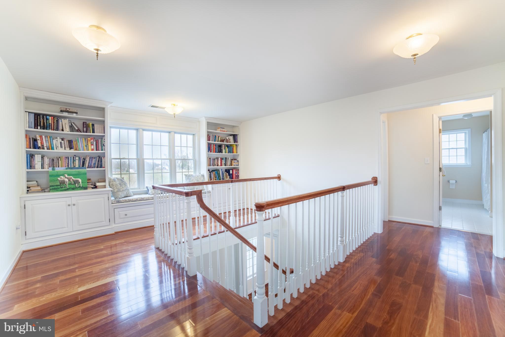 1760 Daisy Road Woodbine, MD 21797 - Photo 15 of 29 Upper landing with built-in window seat/bookcases