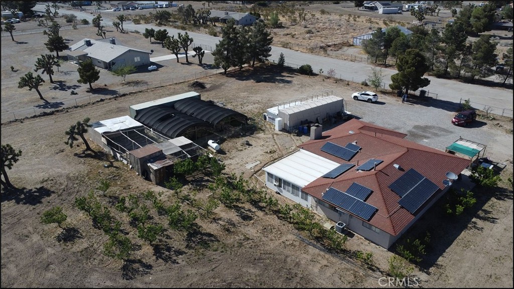 4077 Amador Road Phelan, CA 92371 - Photo 5 of 40 an aerial view of a house with a yard