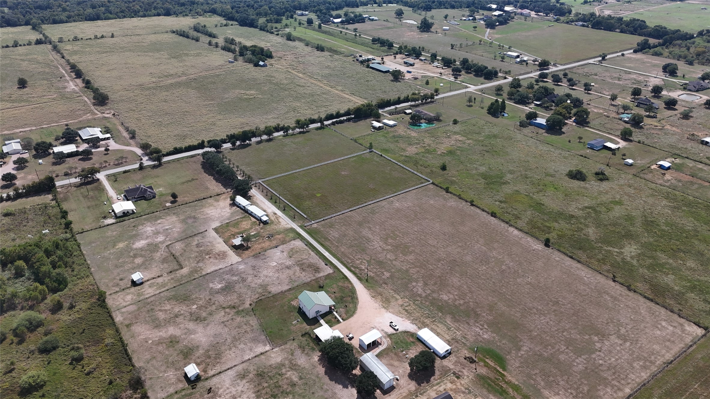 7223 Neiman Road Brookshire, TX 77423 - Photo 5 of 22 an aerial view of a house