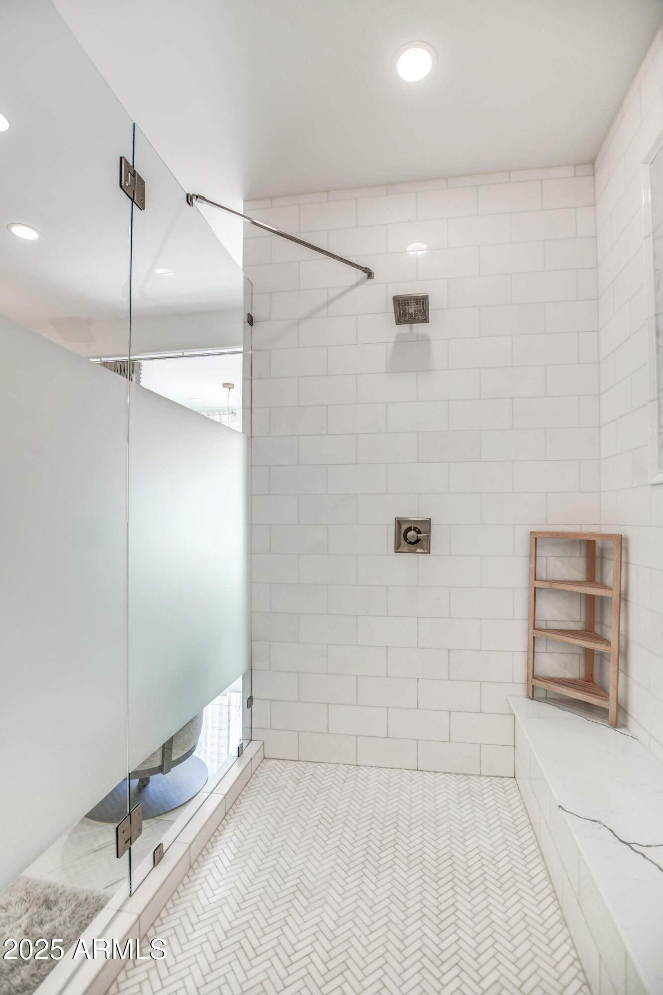 10651 East Cactus Road Scottsdale, AZ 85259 - Photo 73 of 126 a bathroom with a shower and a double vanity sink