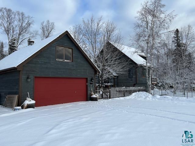 208 Norbakken Road Lutsen, MN 55612 - Photo 7 of 50 Large two stall garage with TONS of attic storage
