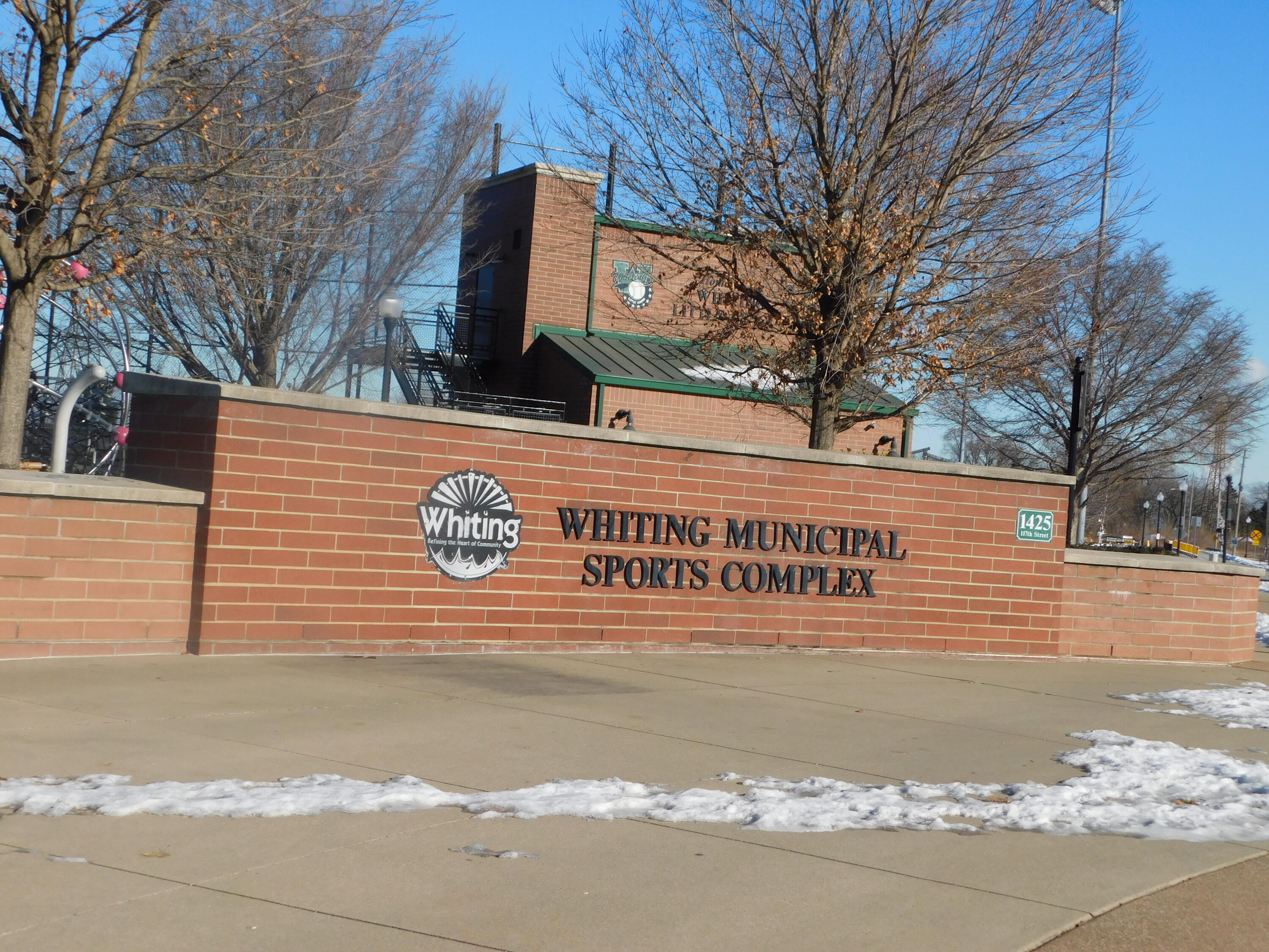 1649 La Porte Avenue Whiting, IN 46394 - Photo 16 of 19 a sign on the side of a building