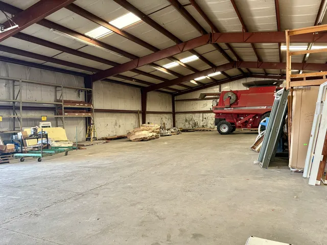 a view of parking garage with cars