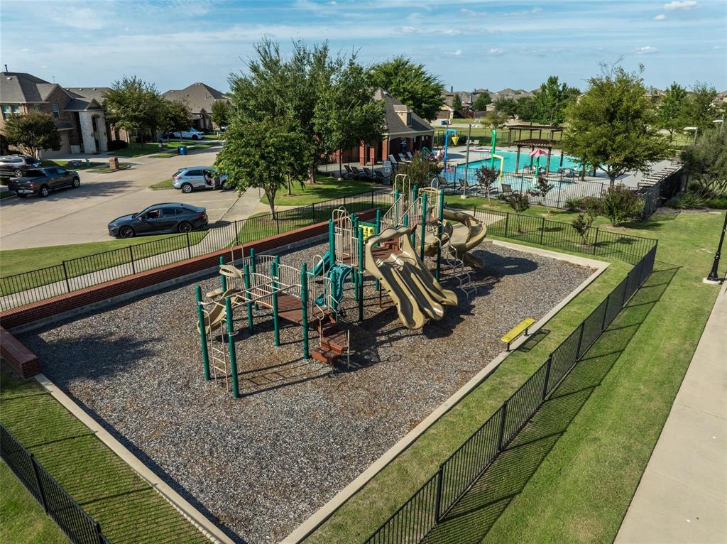 1109 Kaufman Road Melissa, TX 75454 - Photo 20 of 22 a view of a swimming pool with a patio and a yard