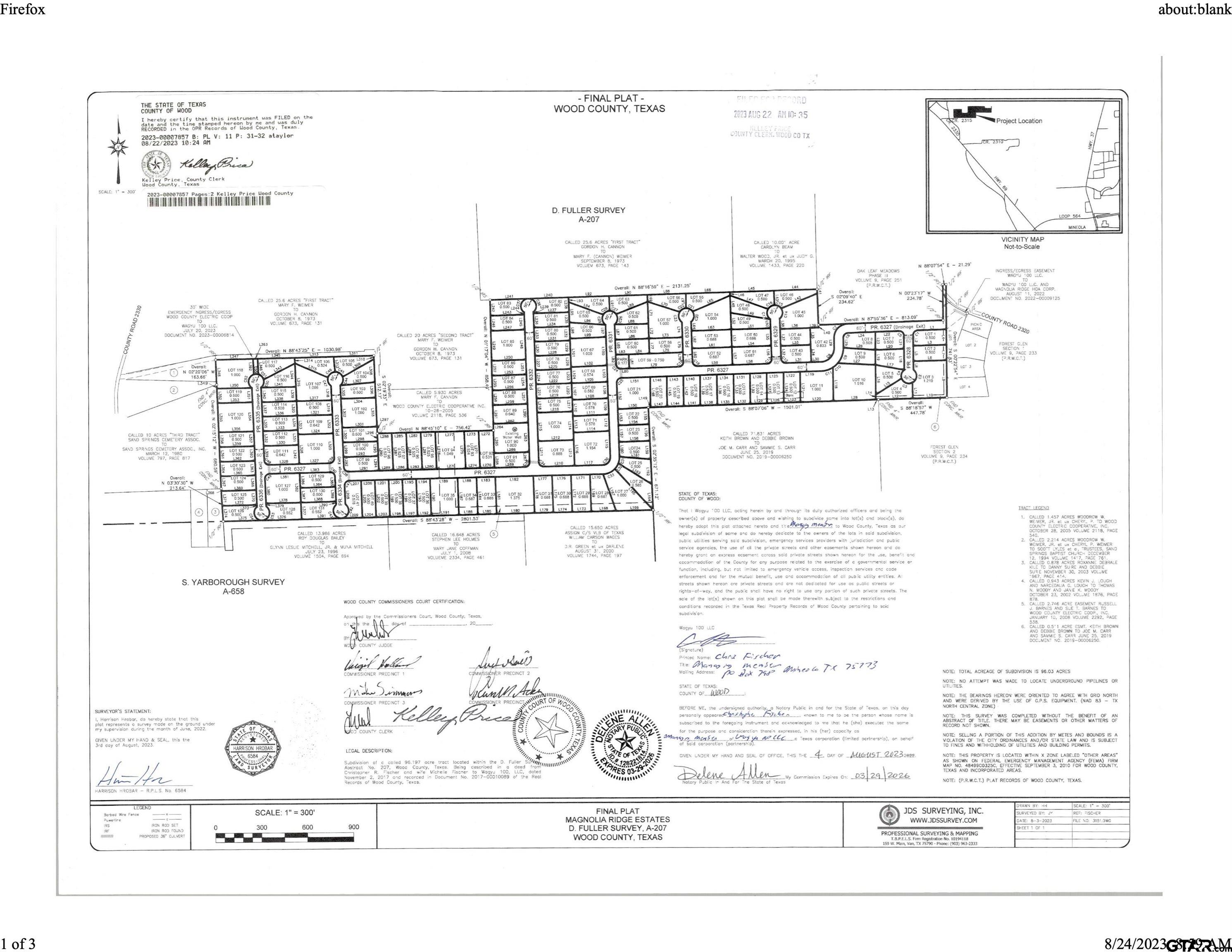 Lot 13 Pr 6327 Mineola Tx  
