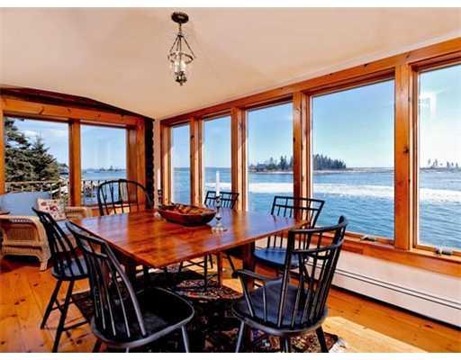 2 Sunset Rock Road Southport, ME 04576 - Photo 5 of 25 Dining Room. Just 17’ from the...