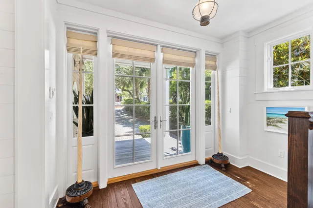 a bathroom with a shower and a sink
