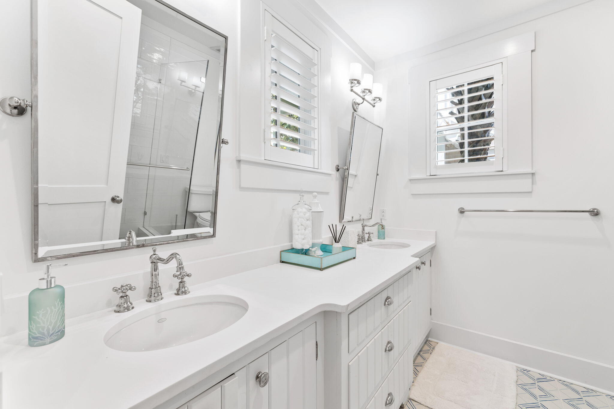 38 Shingle Lane Inlet Beach, FL 32461 - Photo 22 of 94 a bathroom with a sink and a mirror