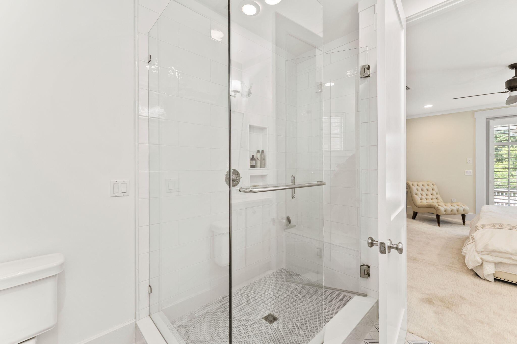 38 Shingle Lane Inlet Beach, FL 32461 - Photo 23 of 94 a bathroom with a shower and a sink