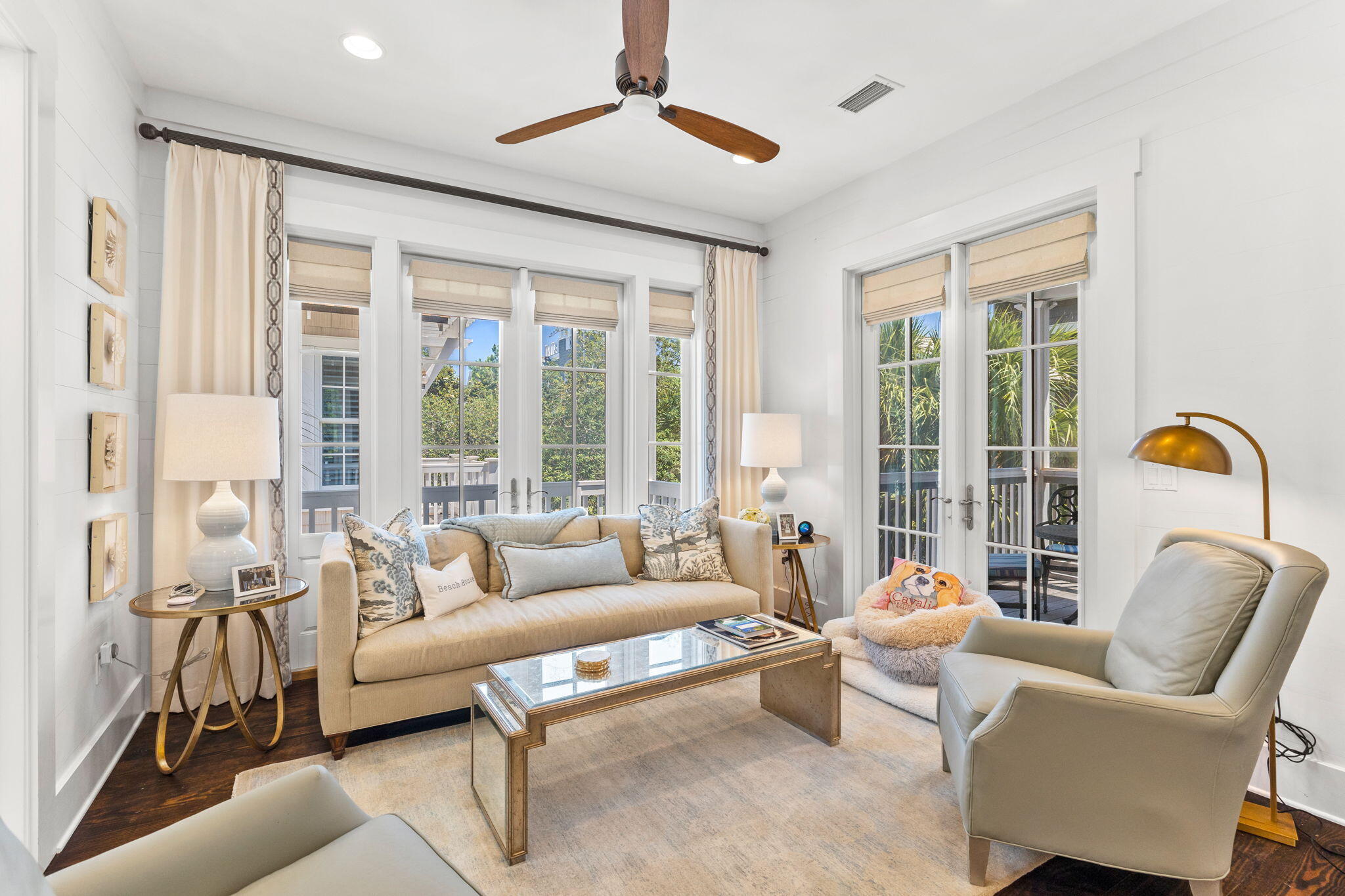 38 Shingle Lane Inlet Beach, FL 32461 - Photo 29 of 94 a living room with furniture and a large window