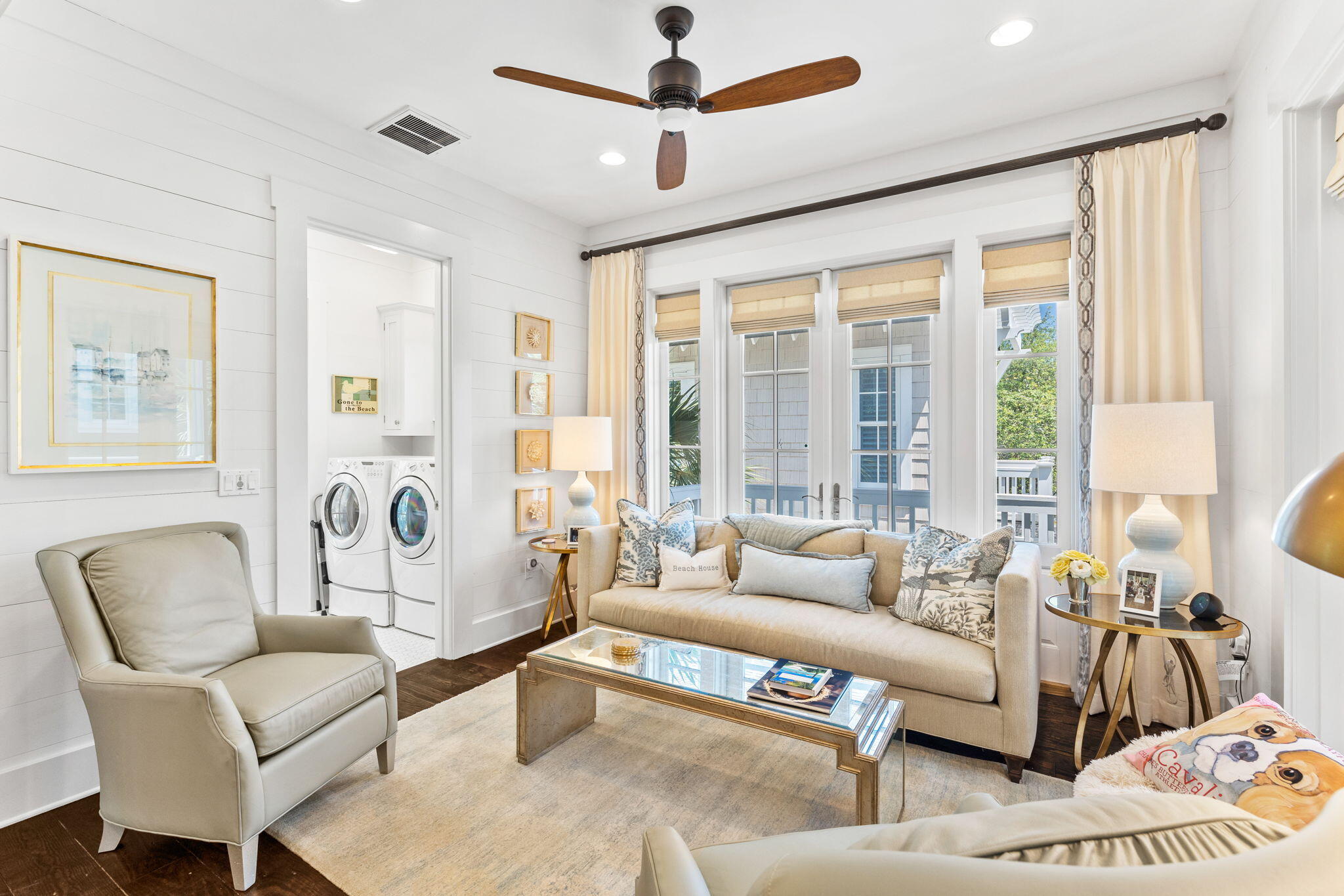 38 Shingle Lane Inlet Beach, FL 32461 - Photo 30 of 94 a living room with furniture and a large window