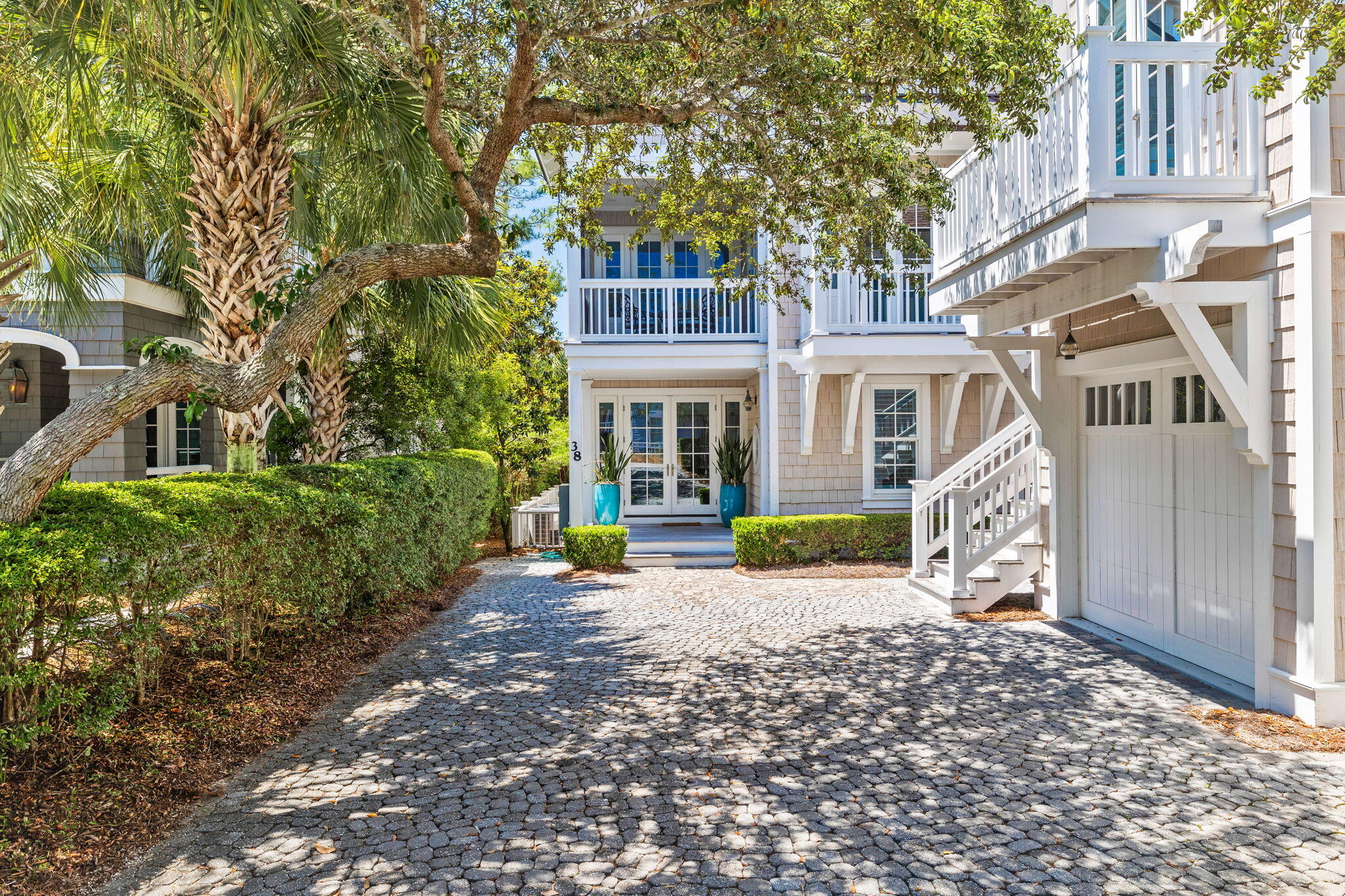 38 Shingle Lane Inlet Beach, FL 32461 - Photo 54 of 94 a front view of a house with a garden