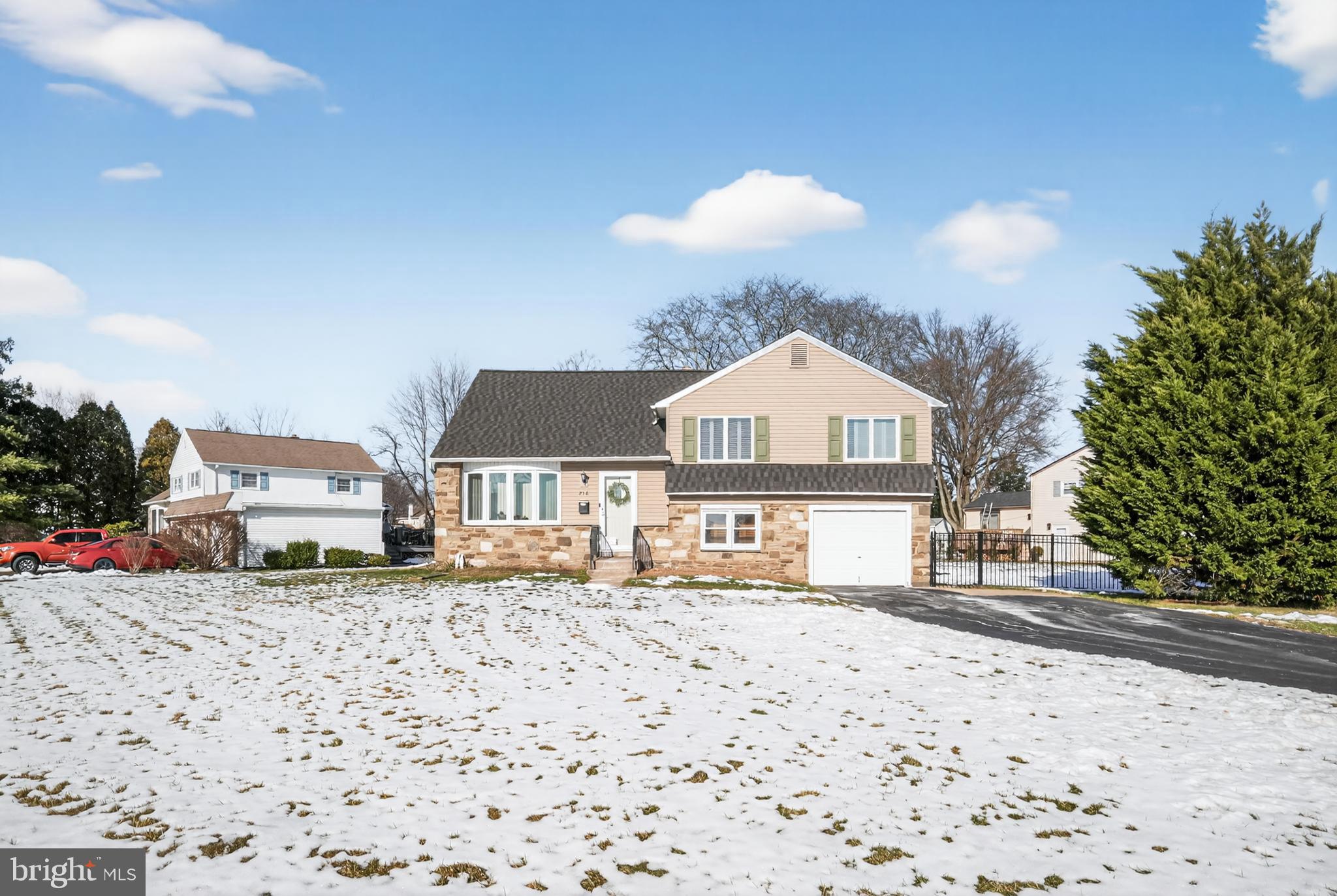 236 Hickory Road Warminster, PA 18974 - Photo 2 of 36 a front view of a house with a yard
