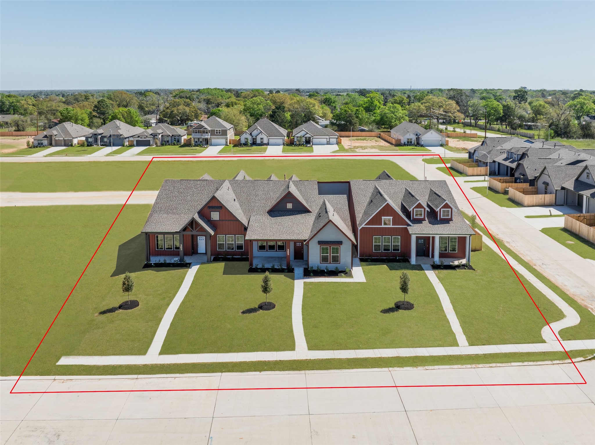 363 Legacy Point, Unit A Sealy, TX 77474 - Photo 26 of 26 a view of a tennis court