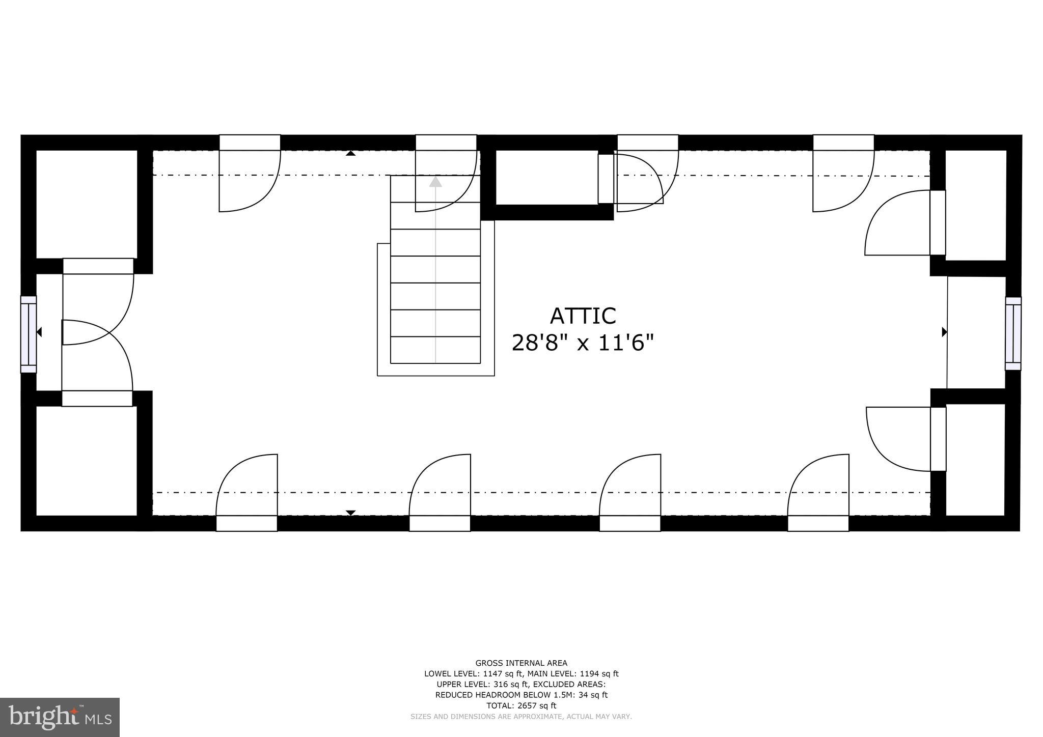 4226 Thorncliff Road Baltimore, MD 21236 - Photo 27 of 28 Upper Level Floor Plan