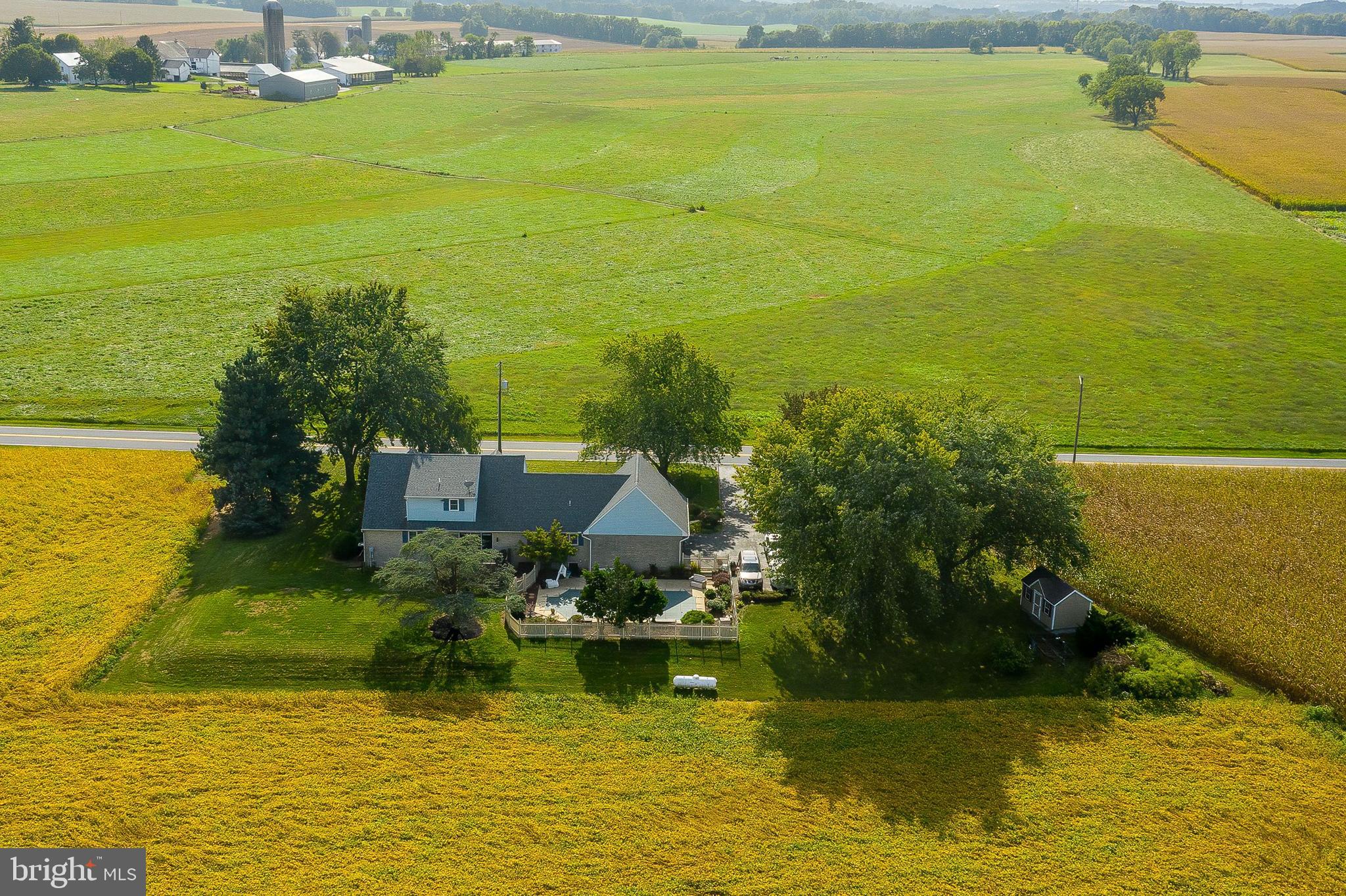1342 Garber Road Elizabethtown, PA 17022 - Photo 40 of 41 Aerial photo of the back of the home