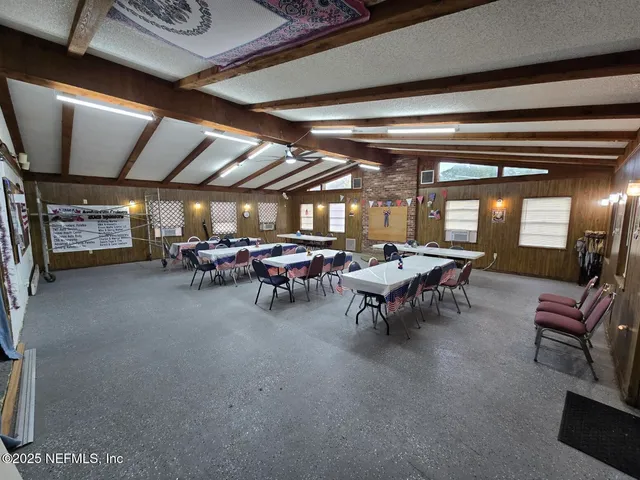 a view of a studio with furniture