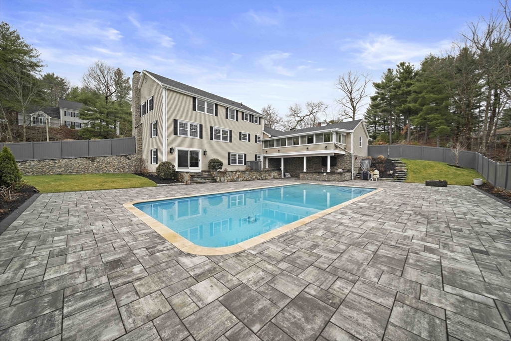 49 Algonquin Road Canton, MA 02021 - Photo 36 of 42 a view of a swimming pool with a patio
