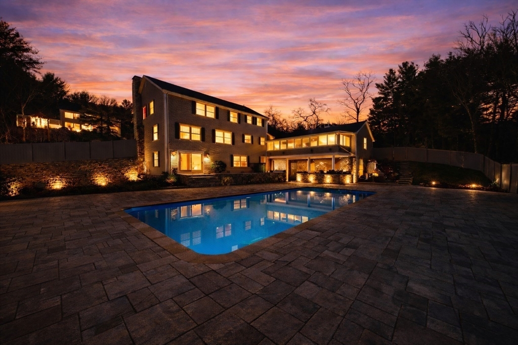 49 Algonquin Road Canton, MA 02021 - Photo 41 of 42 a view of a balcony with a swimming pool