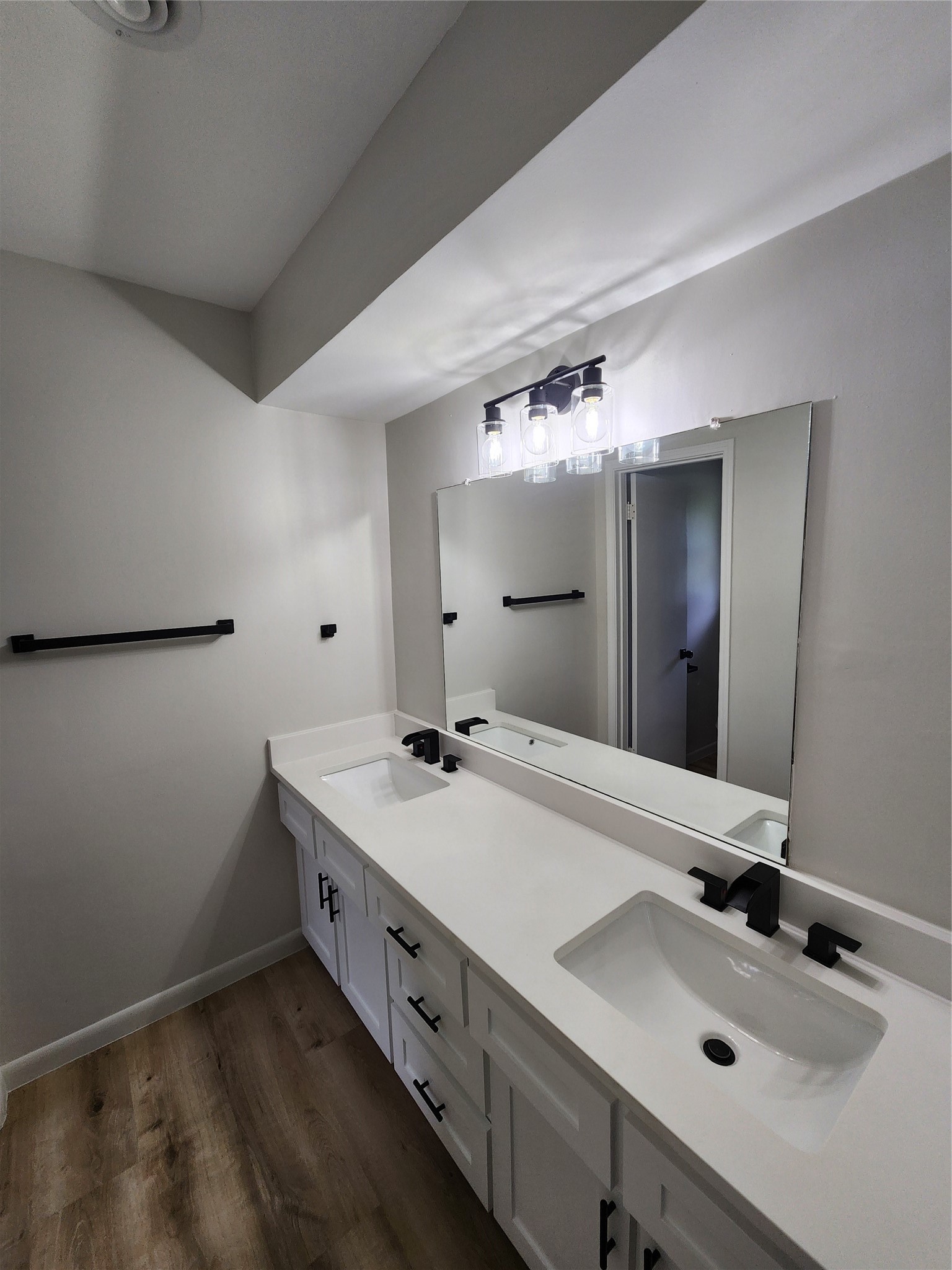 1810 State Highway 150 Coldspring, TX 77331 - Photo 24 of 28 a bathroom with a sink and a mirror