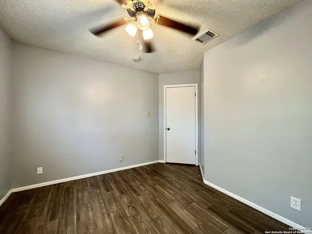 wooden floor in an empty room