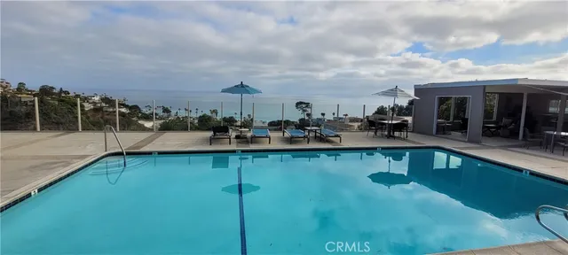 a view of a swimming pool