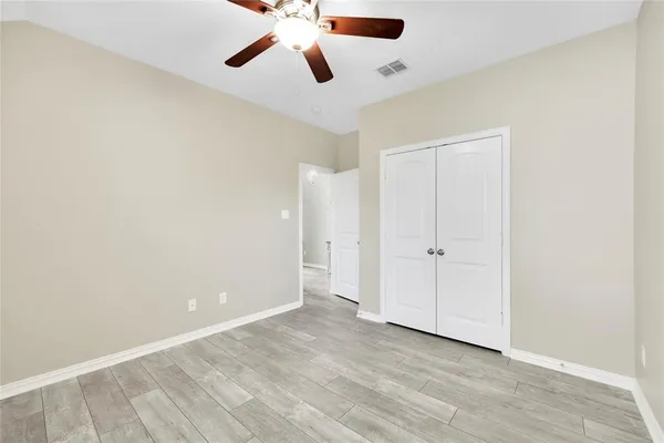 wooden floor in an empty room