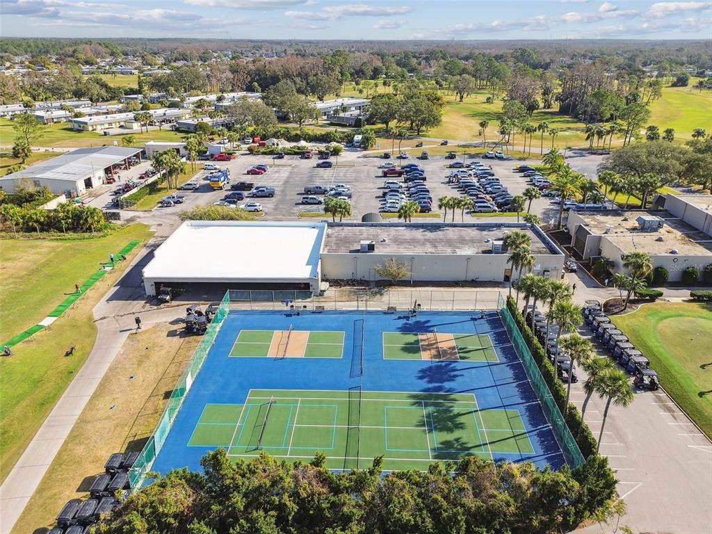 3745 Teeside Drive, Unit 3745 New Port Richey, FL 34655 - Photo 31 of 34 an aerial view of residential houses with outdoor space