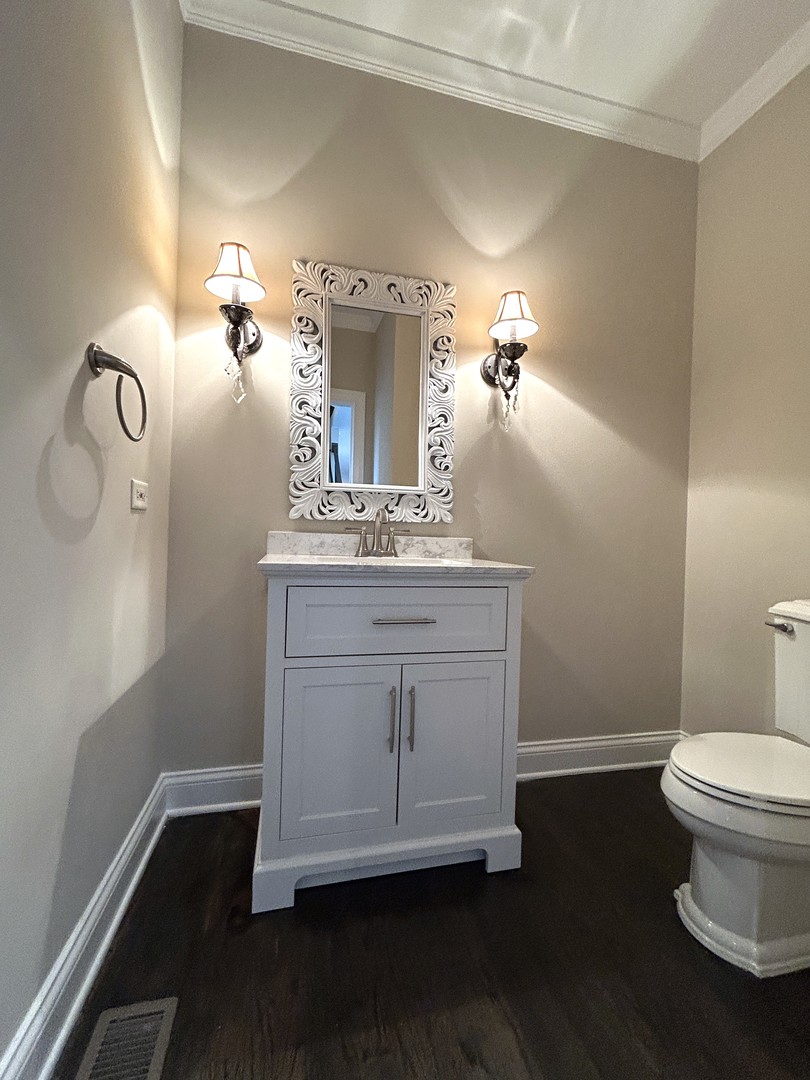 3932 Bluejay Lane Naperville, IL 60564 - Photo 17 of 50 a bathroom with a sink and a toilet