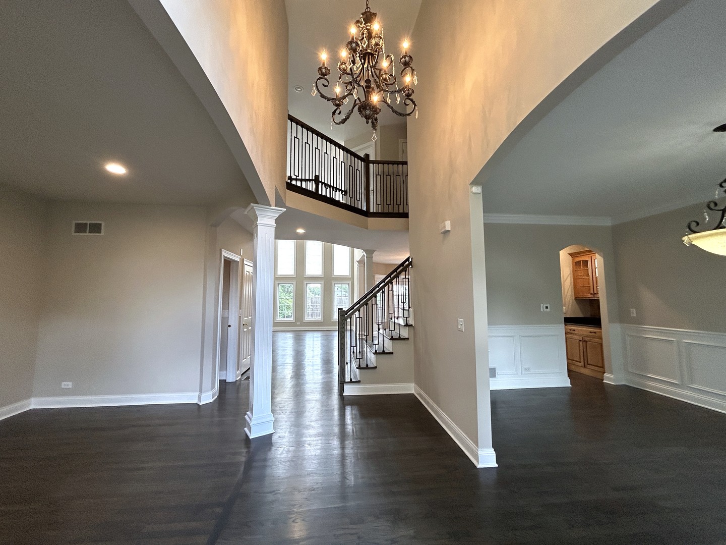 3932 Bluejay Lane Naperville, IL 60564 - Photo 2 of 50 a view of entryway and hall with wooden floor