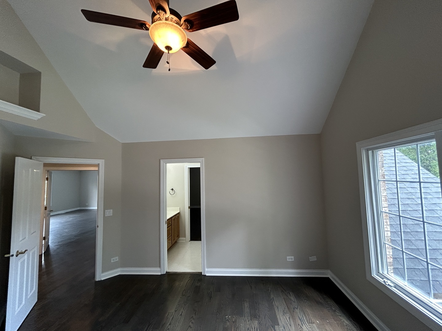 3932 Bluejay Lane Naperville, IL 60564 - Photo 38 of 50 wooden floor in an empty room with a window
