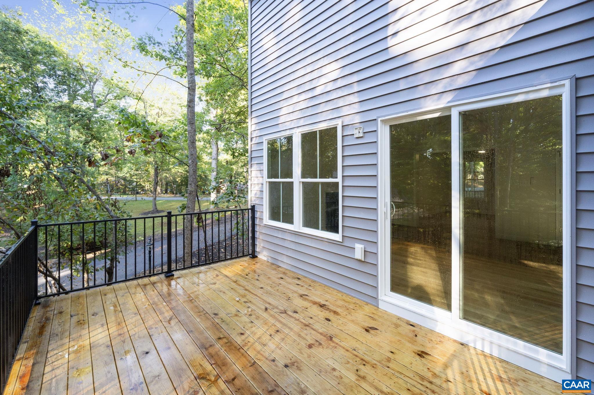 6 Condor Road Palmyra, VA 22963 - Photo 45 of 65 a view of balcony with wooden floor