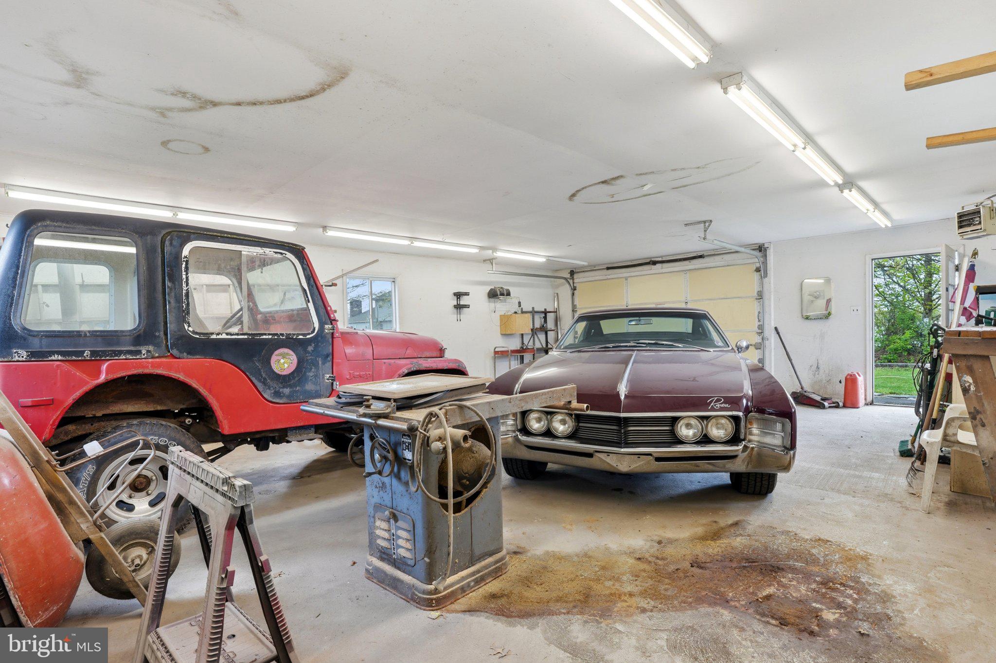684 Hunsicker Road Telford, PA 18969 - Photo 54 of 89 Classic cars in a spacious garage.