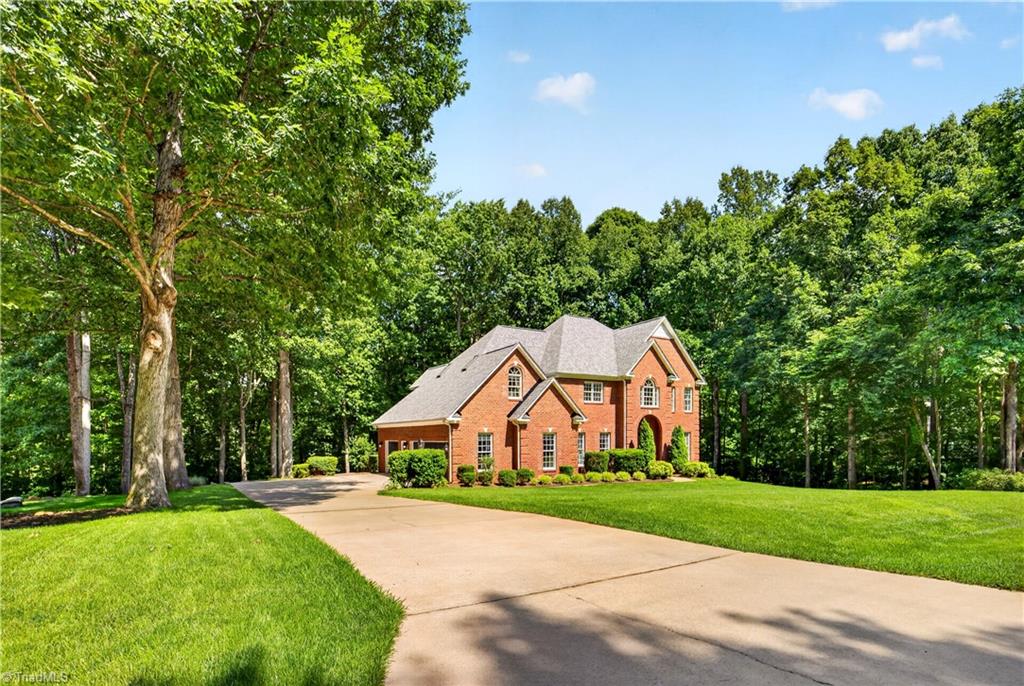 8508 Rosedale Drive Oak Ridge, NC 27310 - Photo 48 of 50 A winding approach beneath the canopy.