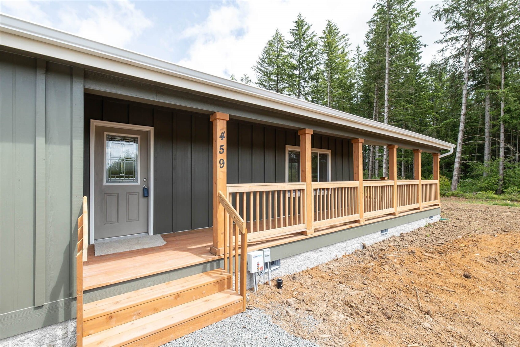 459 Antrim Road Winlock, WA 98596 - Photo 3 of 40 a view of a house with backyard and deck