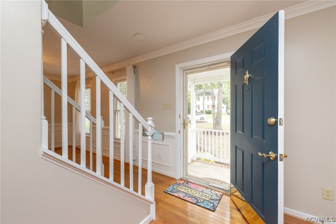 2406 Arrowood Road Midlothian, VA 23112 - Photo 4 of 39 a view of an entryway with staircase