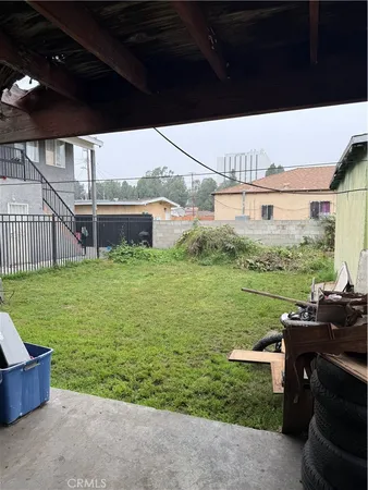 a view of an outdoor space and yard