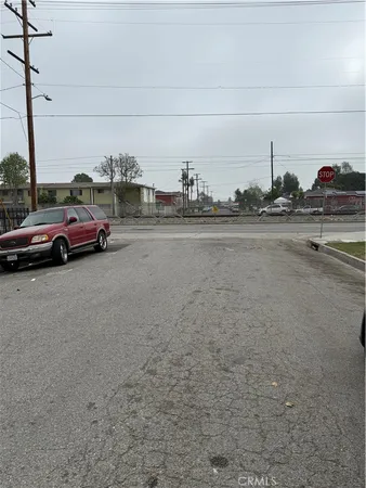 a view of street with cars