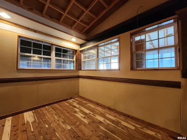 a kitchen with stainless steel appliances granite countertop a stove and a refrigerator