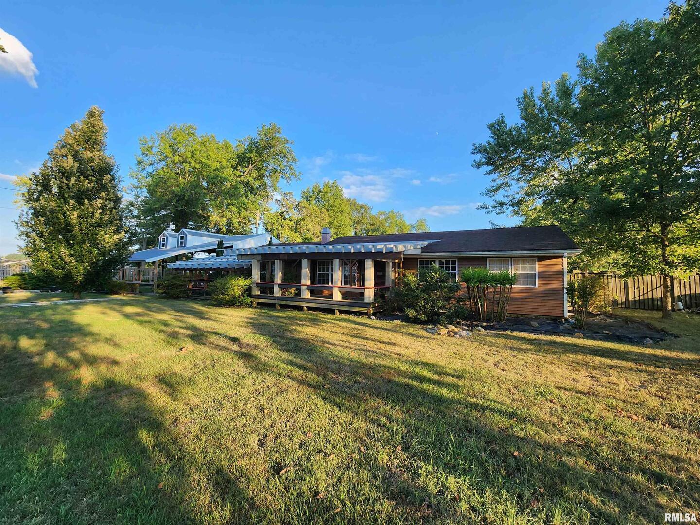 5628 Coal Street Sesser, IL 62884 - Photo 62 of 62 a view of a house with a yard