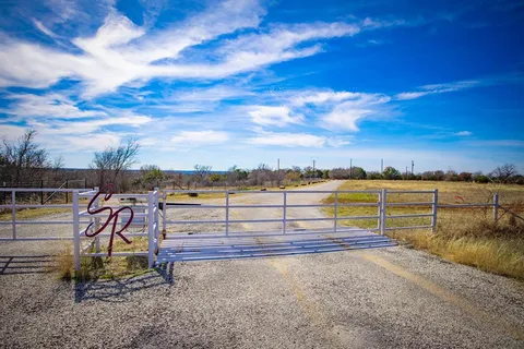 a view of a lake with a outdoor space