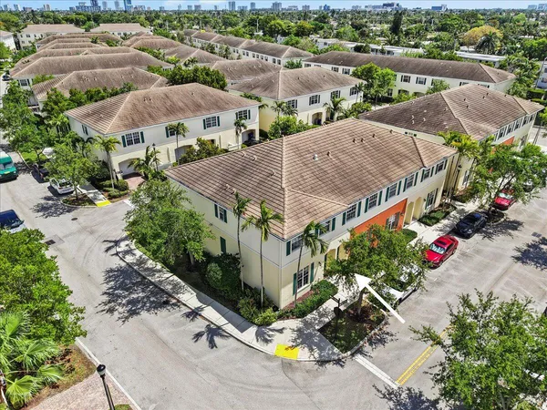 a car parked in front of a house