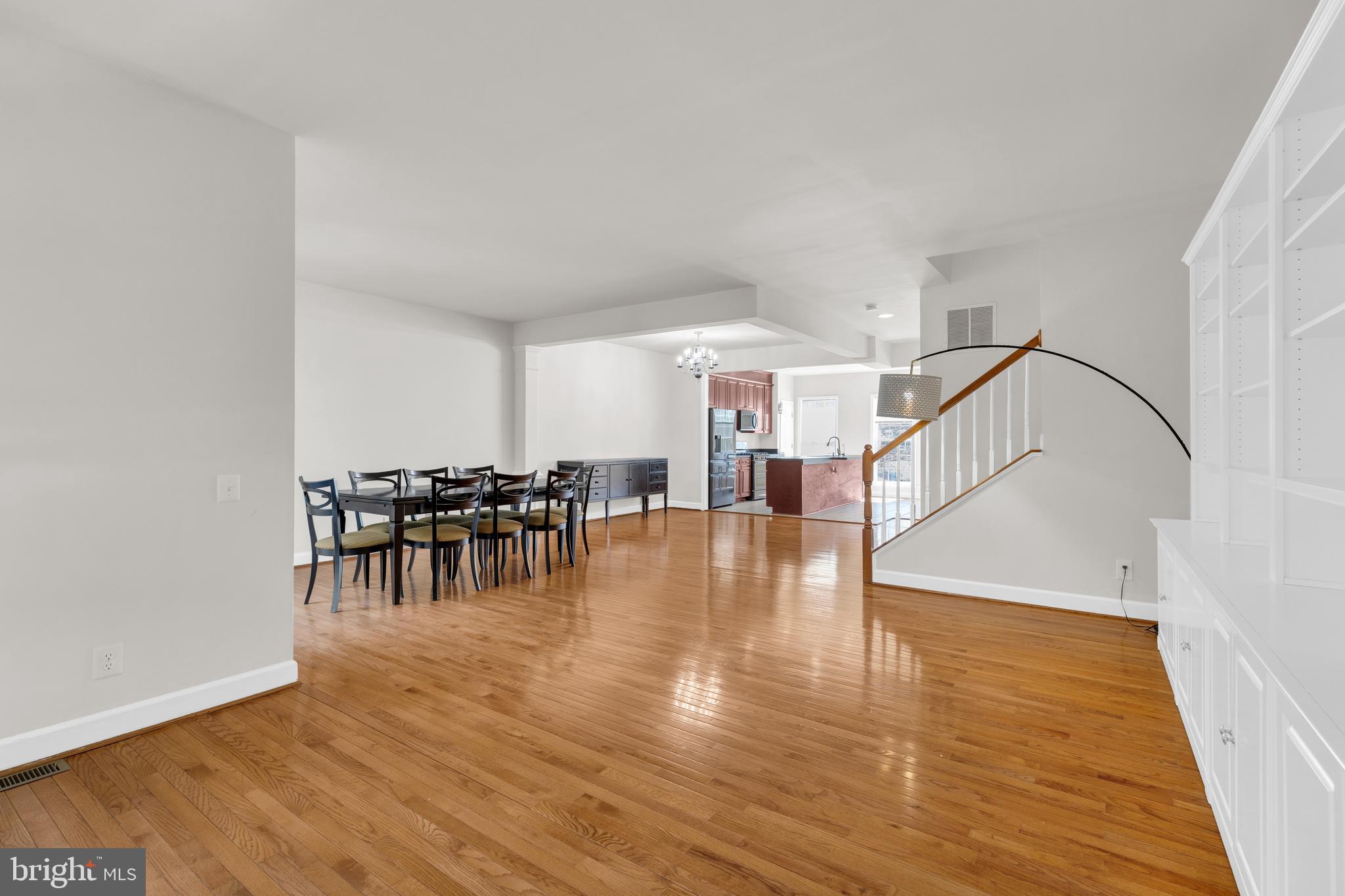 9249 Laurel Ridge Crossing Road Lorton, VA 22079 - Photo 33 of 38 a view of dining room with furniture and wooden floor