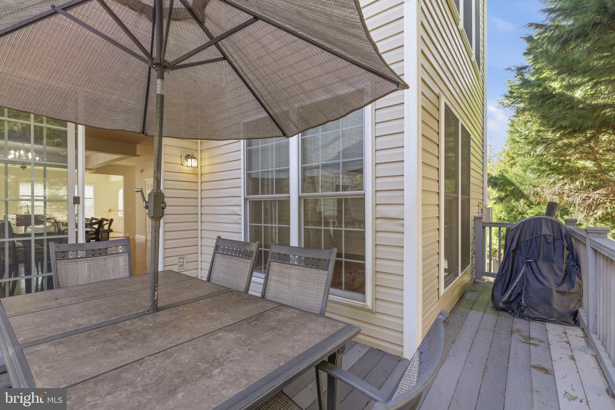 9249 Laurel Ridge Crossing Road Lorton, VA 22079 - Photo 37 of 38 a view of backyard with sitting area