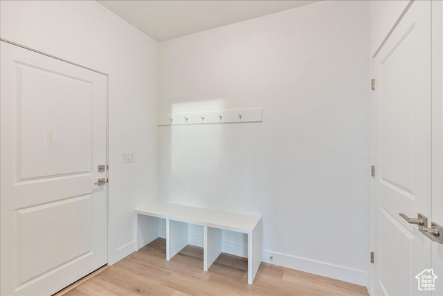 2033 Fortune Lane, Unit 462 Mapleton, UT 84664 - Photo 6 of 27 Mudroom with light hardwood / wood-style flooring